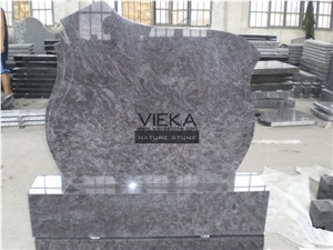 Bahama Blue Granite Tombstone & Orion Monument, Vizag Blue Gravestone & India Blue Headstone