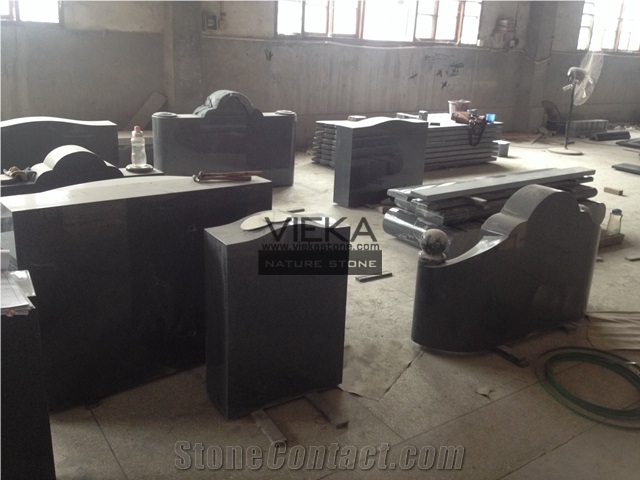 G654 Granite Tombstone & China Impala Monument,China Black Granite Gravestone & Headstone for Janpanese & Korean Market