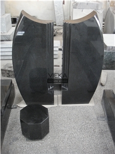 India Black Granite Tombstone & Monument,Memorials,Gravestone & Headstone