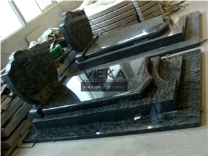 Olive Green Granite Tombstone & Monument,Memorials,Gravestone & Headstone