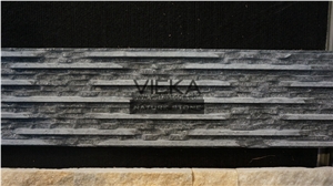 Slate & Quartzite Culture Stone Panel,Wall Panel,Ledge Stone,Veneer,Stacked Stone for Wall Cladding 60x15cm Retangle