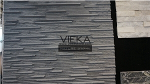 Slate & Quartzite Culture Stone Panel,Wall Panel,Ledge Stone,Veneer,Stacked Stone for Wall Cladding 60x15cm Retangle