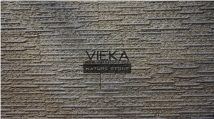 Slate & Quartzite Culture Stone Panel,Wall Panel,Ledge Stone,Veneer,Stacked Stone for Wall Cladding 60x15cm Retangle