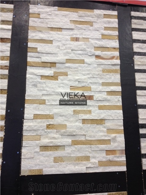 Slate & Quartzite Culture Stone Panel,Wall Panel,Ledge Stone,Veneer,Stacked Stone for Wall Cladding
