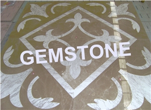 Floor Medallion Marble Cnc Cutting Waterjet
