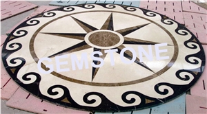 Marble Square Medallions Waterjet Medallions