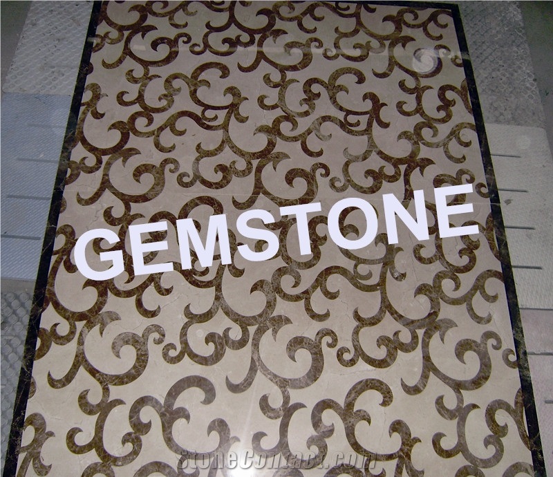 Marble Square Medallions Waterjet Medallions