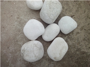 Polished Red Pebble Stone Landscaping Stone