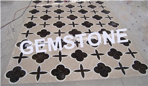 Totus Tuus Medallion Waterjet