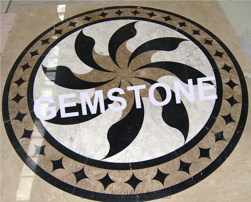 Totus Tuus Medallion Waterjet