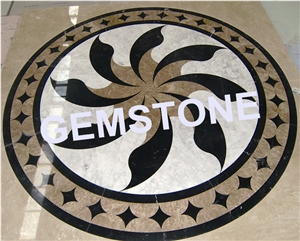 Totus Tuus Medallion Waterjet