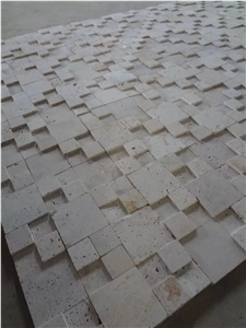 French Patter Beige Limestone Mosaic