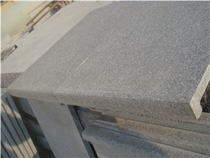 G343 China Grey Granite Flamed Tops
