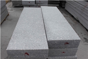 G375 Light Grey Granite Steps, Stairs