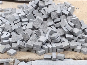 Grey Granite G343 Small Cube, Cobble