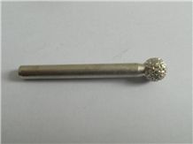 6*60 Head Rounded Cylindrical Vacuum Brazed Diamond Graver
