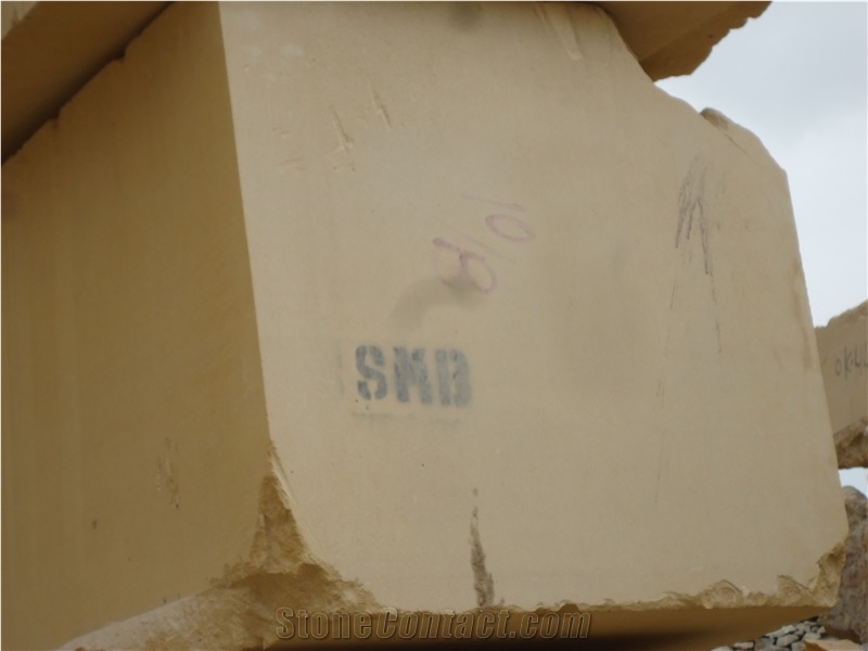 Yellow Sand Stone Blocks Mango