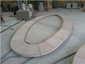Shandong Rusty Yellow Bench, Yellow Granite Bench & Table