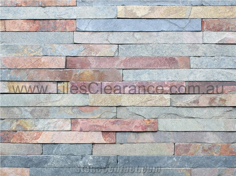 Jack Multicolor Slate Stack Stone