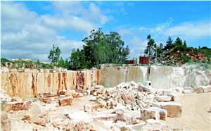 Moca Creme Limestone Blocks- Moca Creme Contra Limestone