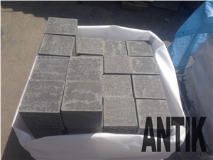 Paving Cubes Basalt, Machine Cut Cobbles, Ukrainian Basalt Paving Cubes Basalt, Machine Cut Cobbles, Ukrainian Basalt