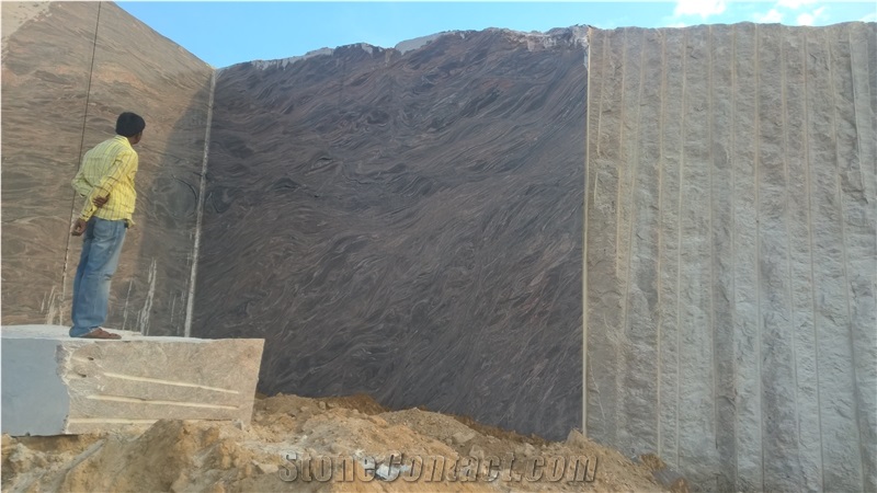 Himalayan Blue, Multicolor Granite Blocks, India Multicolor Granite Block