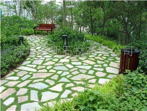 Fargo China Gold Slate Random Flagstones,Chinese Yellow Slate Irregular Flagstones, Slate Flagstones for Patio,Walkway,Courtyard Paving,Garden Paving Outside