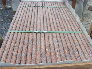 Fargo G4562,Cenxi Red Grantite,Maple Leaf Red Granite Steps +Threshold
