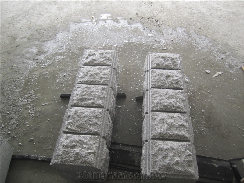 Fargo Granite Pier Caps & Quoins Grey Granite Parapets G603 Pillar Caps Natural Wall Coping Gate Cast Pillar/Gate Columns