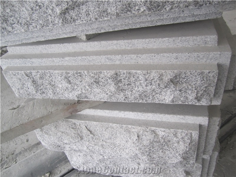 Fargo Granite Pier Caps & Quoins Grey Granite Parapets G603 Pillar Caps Natural Wall Coping Gate Cast Pillar/Gate Columns