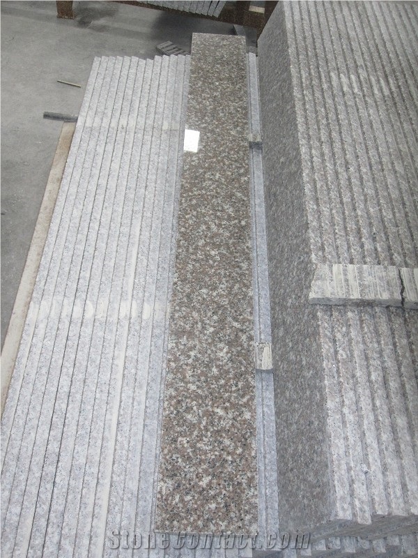 Fargo Granite Stair G664/Luoyuan Red Steps Polished Stair Treads Staircase Stair Threshold Stair Riser