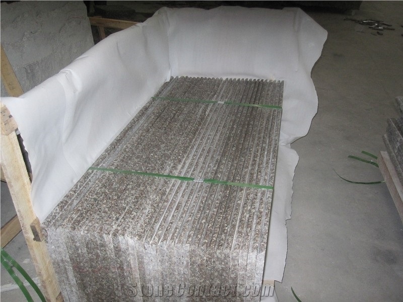 Fargo Granite Stair G664/Luoyuan Red Steps Polished Stair Treads Staircase Stair Threshold Stair Riser