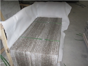 Fargo Granite Stair G664/Luoyuan Red Steps Polished Stair Treads Staircase Stair Threshold Stair Riser