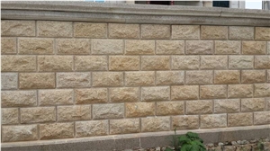 Fargo Mashroom Stone G682 China Yellow Granite Mushroom Wall Cladding