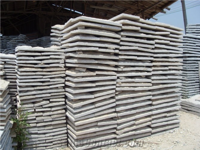 Fargo Mashroom Stone G682 China Yellow Granite Mushroom Wall Cladding