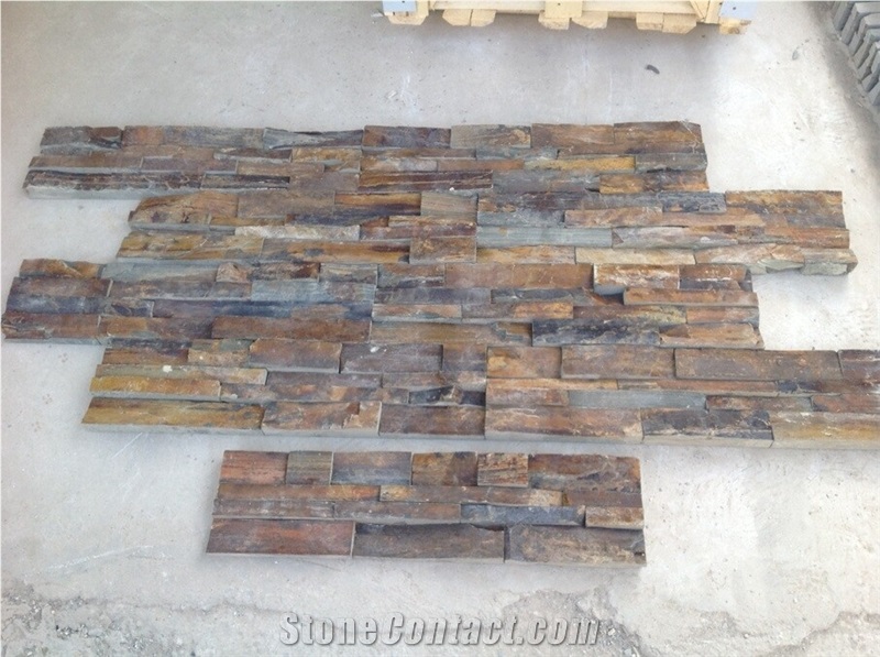 Lw-010, Brown Slate Cultured Stone