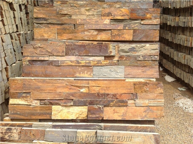 Lw-010, Brown Slate Cultured Stone