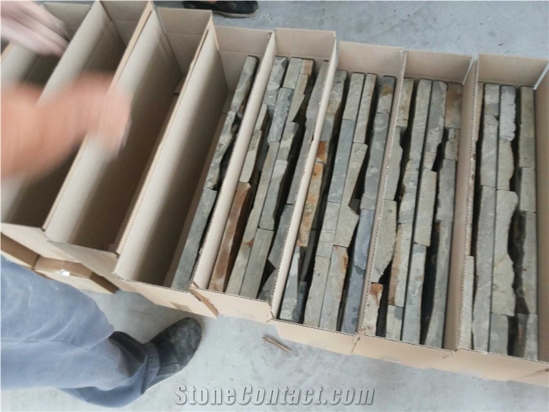 Lw-010, Brown Slate Cultured Stone