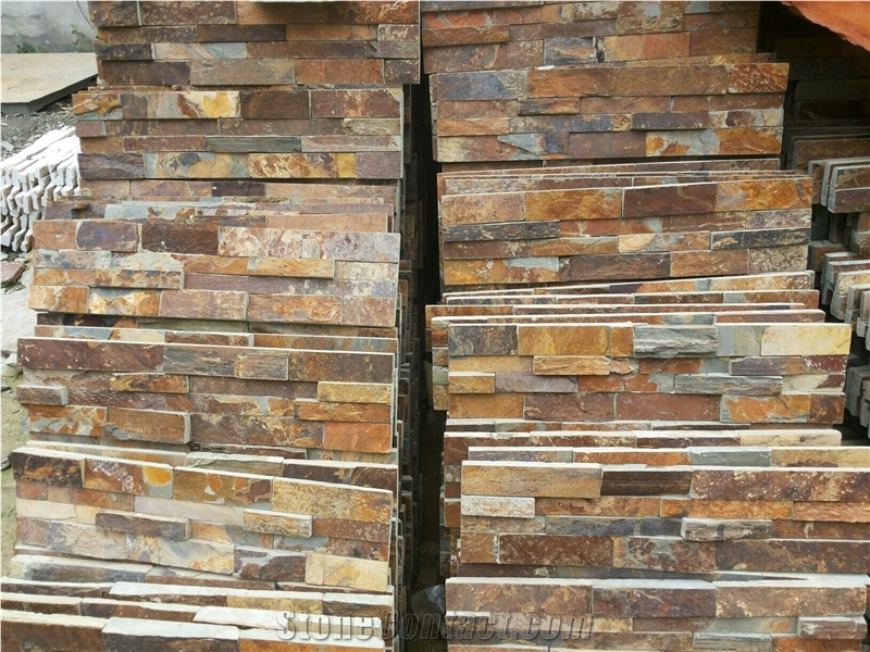 Lw-012, Brown Slate Cultured Stone