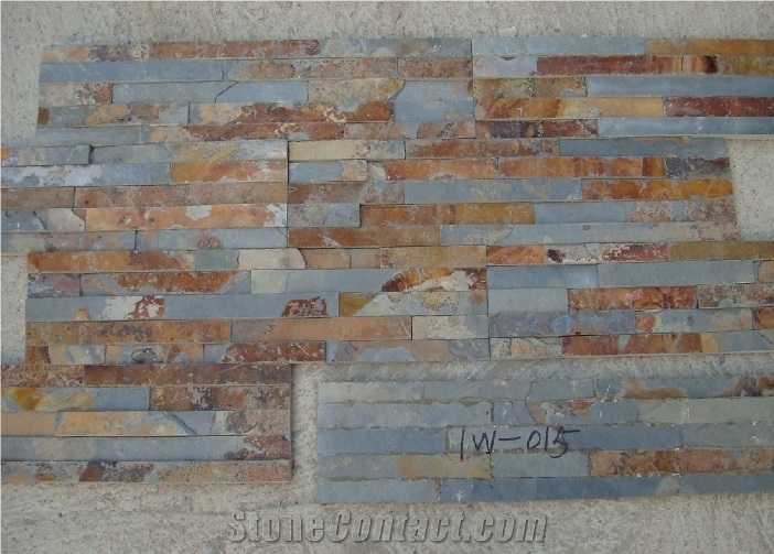 Lw-014, Brown Slate Cultured Stone