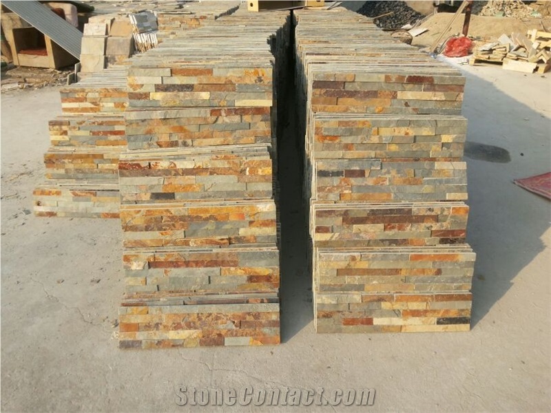 Lw-014, Brown Slate Cultured Stone