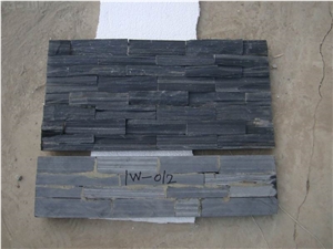 Lw-016, Black Slate Cultured Stone