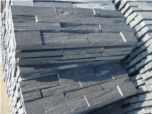 Lw-016, Black Slate Cultured Stone