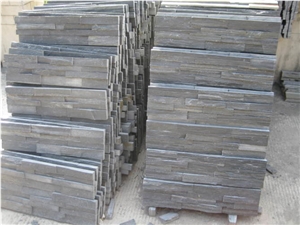 Lw-016, Black Slate Cultured Stone