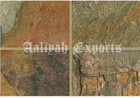 Kund Multicolor Slate Tiles & Slabs, Multicolor Polished Slate Floor Tiles, Wall Tiles India
