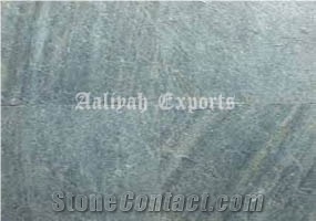 Ocean Green Slate Tiles & Slabs, Green Polished Slate Floor Tiles, Flooring, Walling Tiles