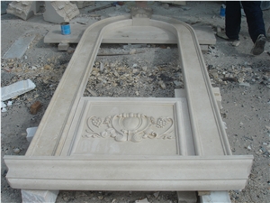 Beige Marble Window Surround in Custom Size