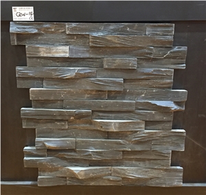 Black Slate Cultured Stone Natural Surface