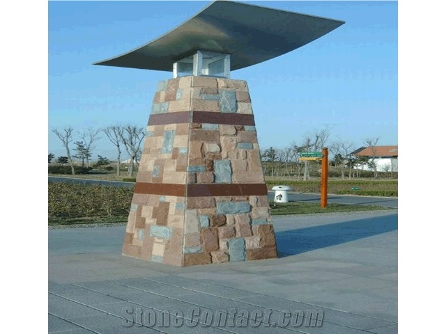China Red Slate Tiles
