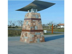 China Red Slate Tiles